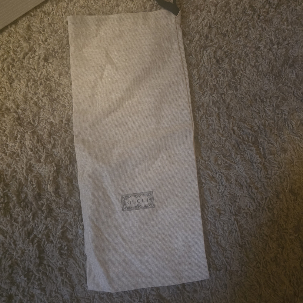 Gucci Tan Burlap Dust Bag